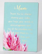 Mum Summer Treat Plaque